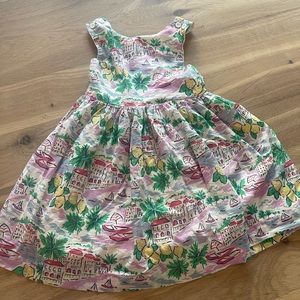 Mini Boden Summer Dress! Size 3-4T